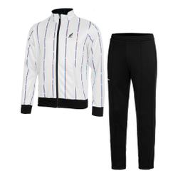 Мужские теннисные Костюмы Australian Stripe Double Tracksuit Men - White, Black