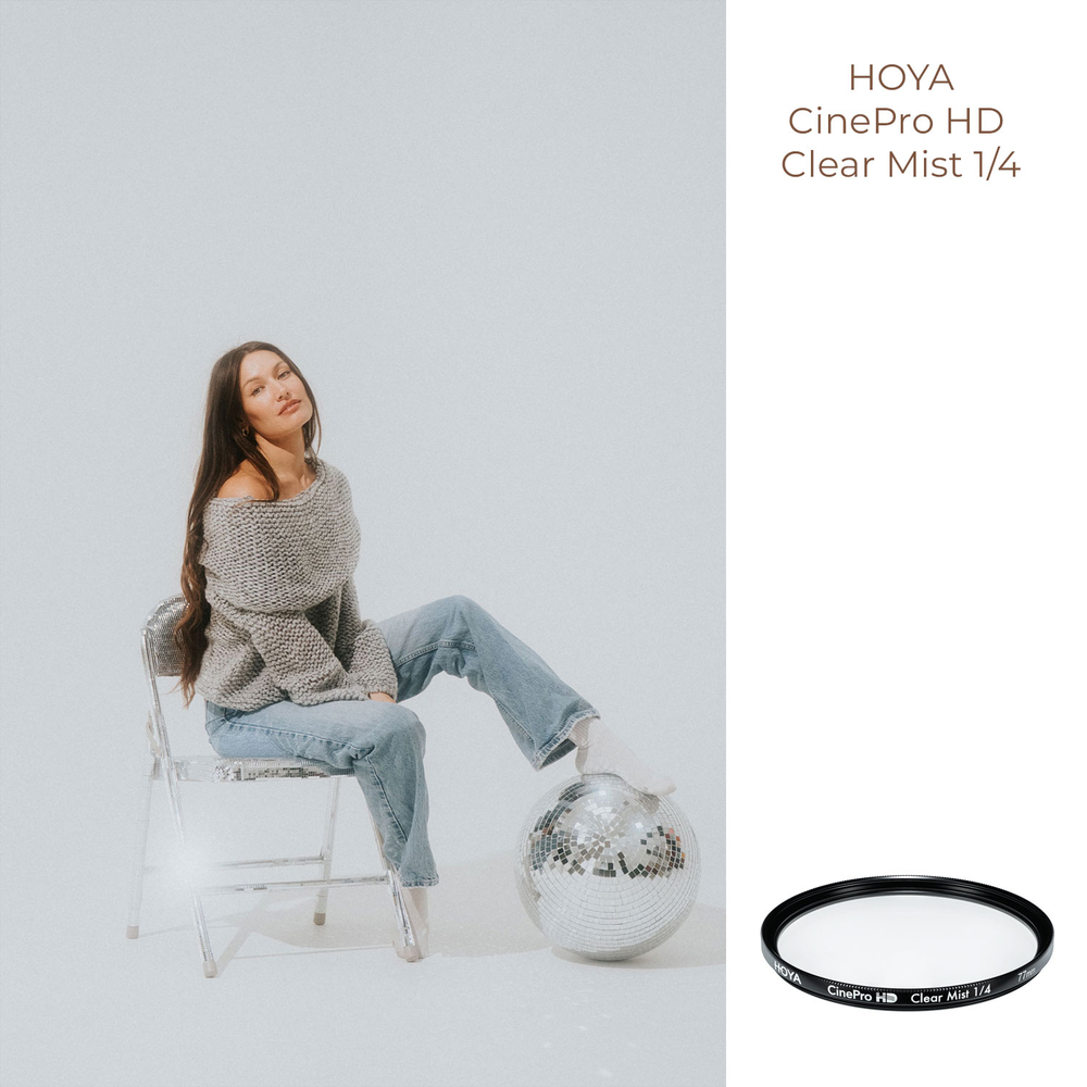 Светофильтр Hoya CinePro HD Clear Mist 1/4 смягчающий 82mm