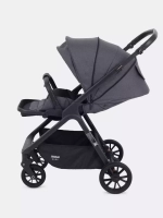 Коляска детская MOWBaby "MOVE" MB402 2в1 Carbon (2023)