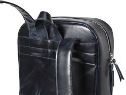 Рюкзак из натуральной кожи "Norvin Dark Blue"