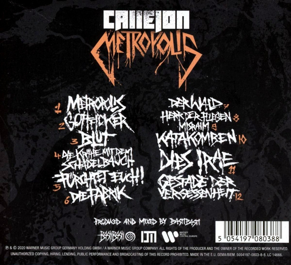 Callejon / Metropolis (CD)