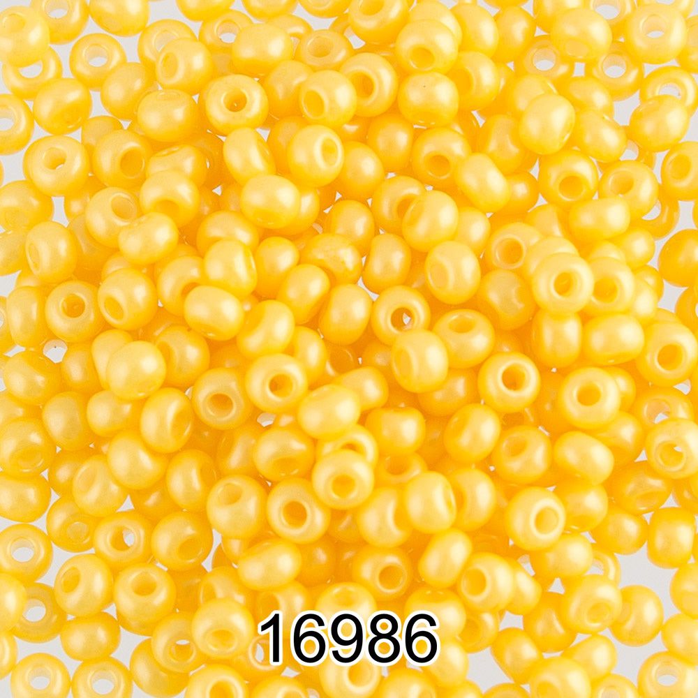 Бисер Preciosa 10/0 (2.3 мм), 500 г, 16986 (Ф313) желтый Бисер Preciosa 10/0 (2.3 мм), 500 г, 16986 (Ф313) желтый