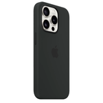Силиконовый чехол с поддержкой MagSafe Apple Silicone Case для iPhone 15 Pro Max, Black (Черный)