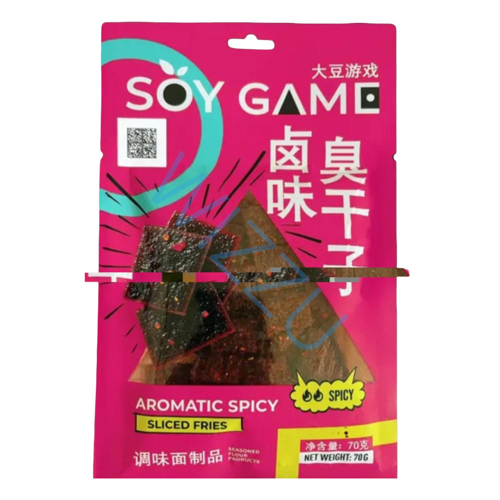 SOY GAME Латяо слайсы пряные ароматные, блок 10 шт. (70г х 10 х 10)