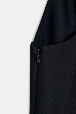 ZARA ПЛАТЬЕ-КОМБИНАЦИЯ — ZW COLLECTION, СИНИЙ