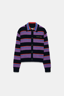 ZARA - FRUIT OF THE LOOM™ КАРДИГАН В ПОЛОСКУ, РАЗНОЦВЕТНЫЙ
