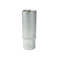 Головка глубокая 13мм 6гр. 1/4'' KINGTUL profi KT-5255013