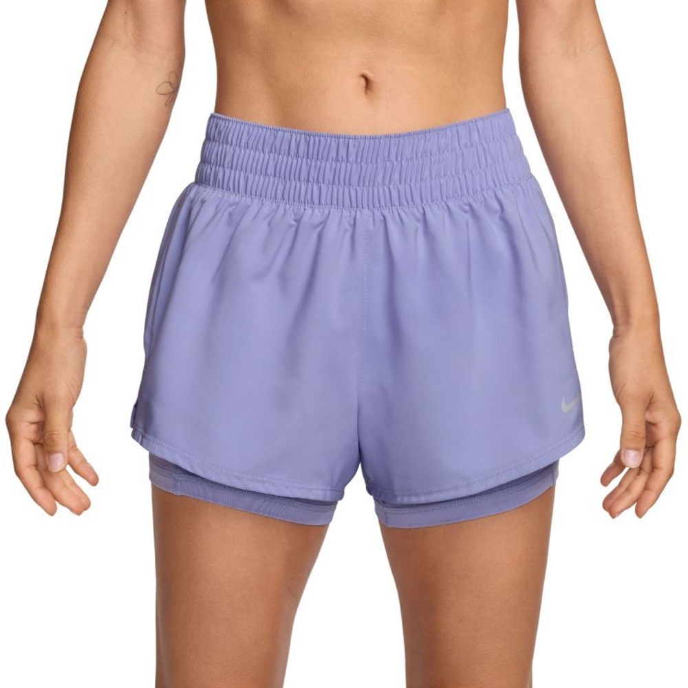 Женские Шорты теннисные Nike Dri-Fit One 2-in-1 - Фиолетовый