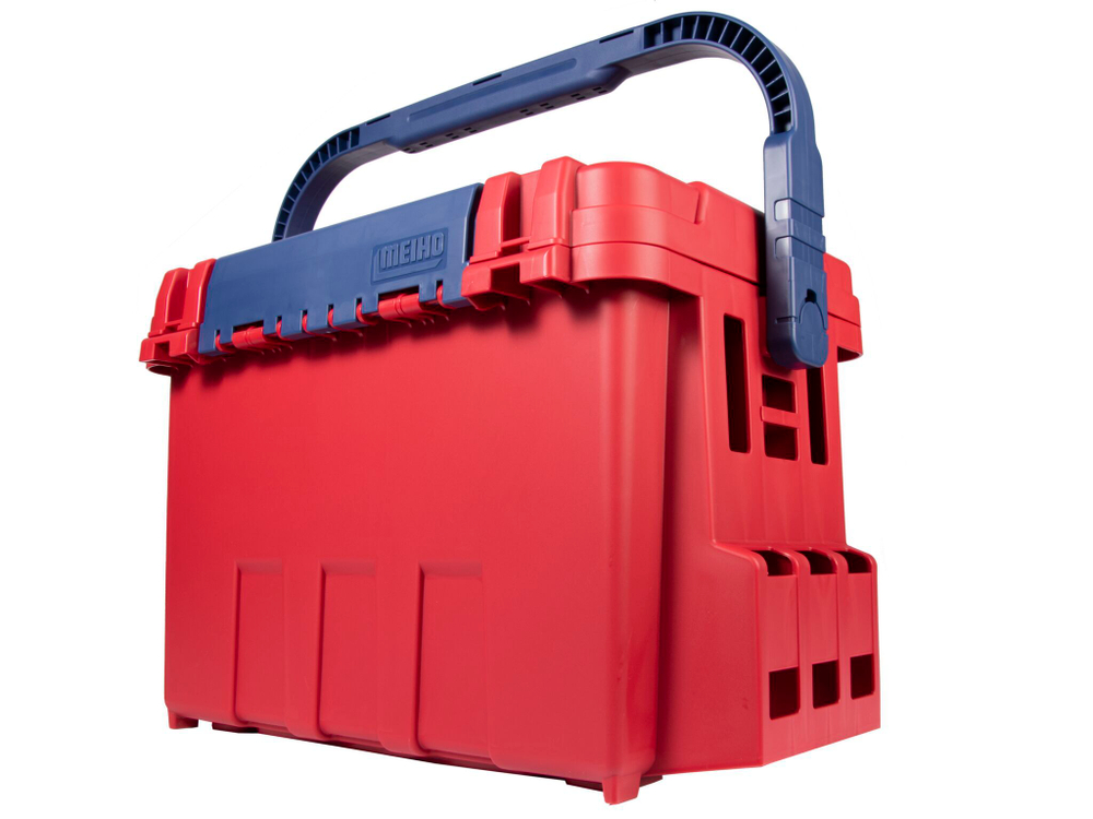 Ящик рыболовный Meiho BUCKET MOUTH BM-9000 Red 540x340x350