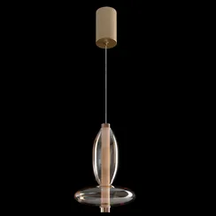 Подвесной светильник Quasar QUASAR SP7W LED AMBER Crystal Lux