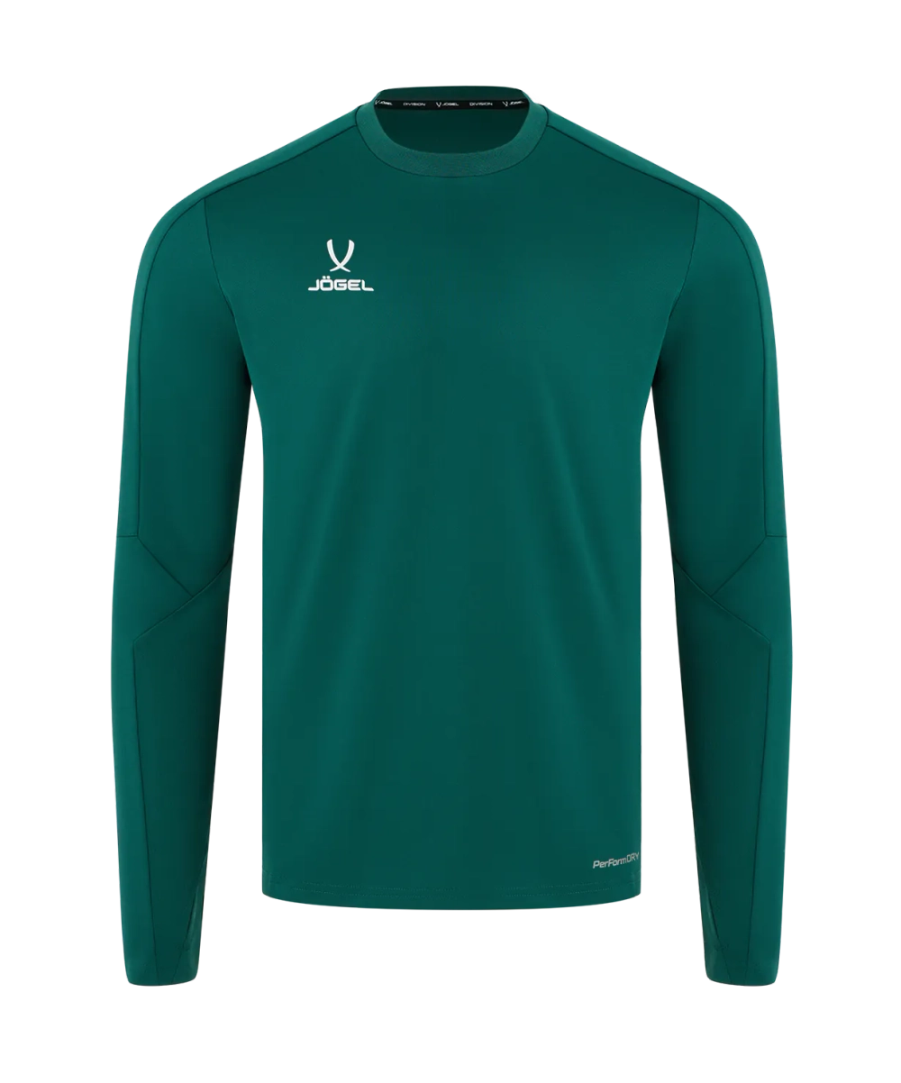 Джемпер тренировочный DIVISION PerFormDRY Pro Training Top, темно-зеленый
