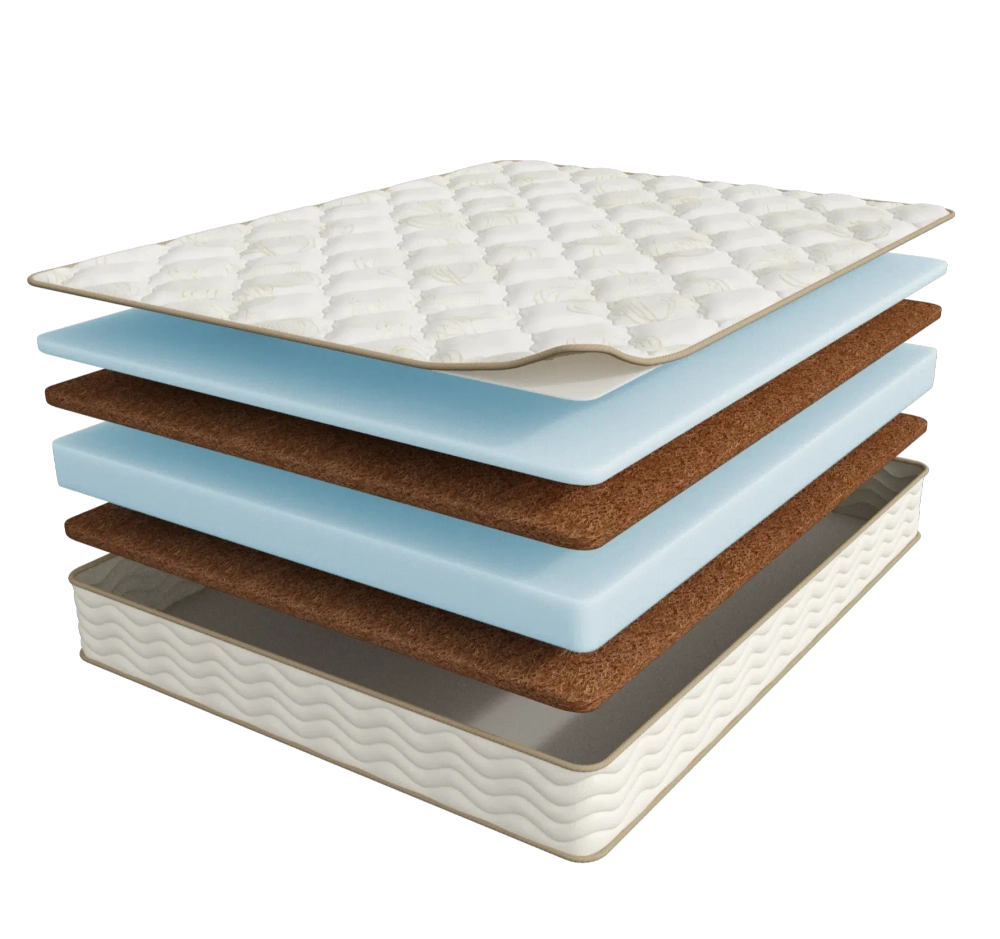 Матрас Askona Fitness Idea 90x200х23, среднежесткий/экстражесткий