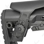 Облегченный телескопический приклад Альфа с подщечником, К.Арма / K.Arma