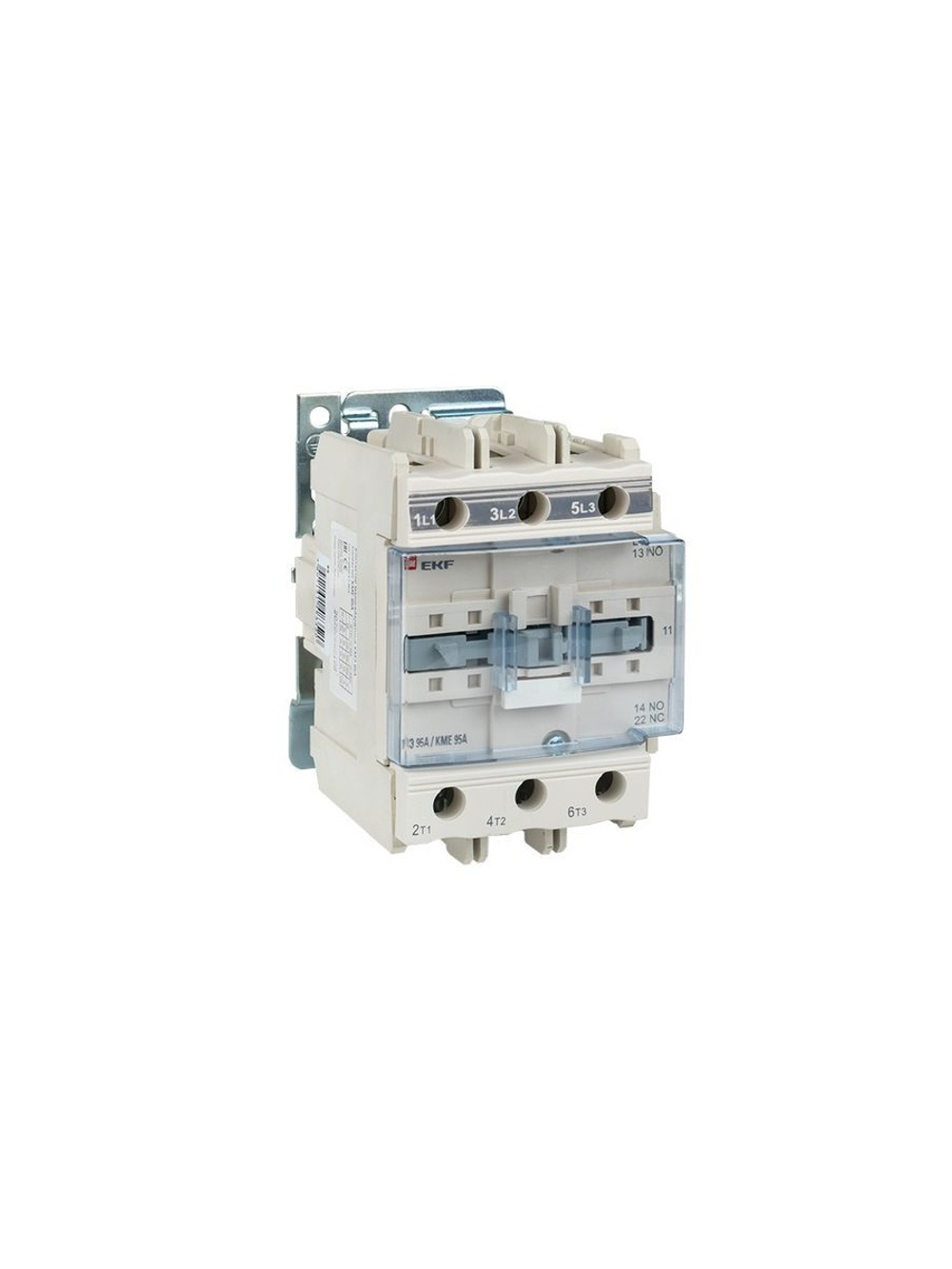 Контактор КМЭ 95А кат. 220В AC 1НО+1НЗ EKF ctr-s-95-220