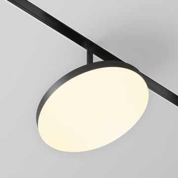 Диммируемый трековый магнитный светильник 15W 3000К-6000К TR131-4-15W-DS-B чёрный Dim Smart Plato Exility Maytoni