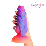 Фантазийный светящейся в темноте фаллоимитатор 20см Bior Toys Magic Hero Amazing Toys MH-13025