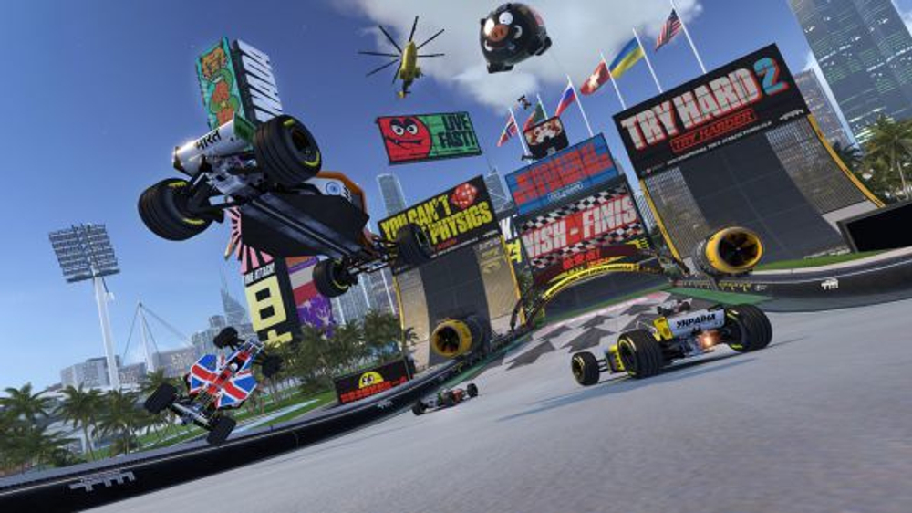 Trackmania Turbo (диск для PS4, поддержка PS VR, полностью на русском языке)