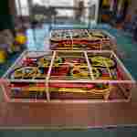 Семейный велосипед, четырёхместный, фиолетовый