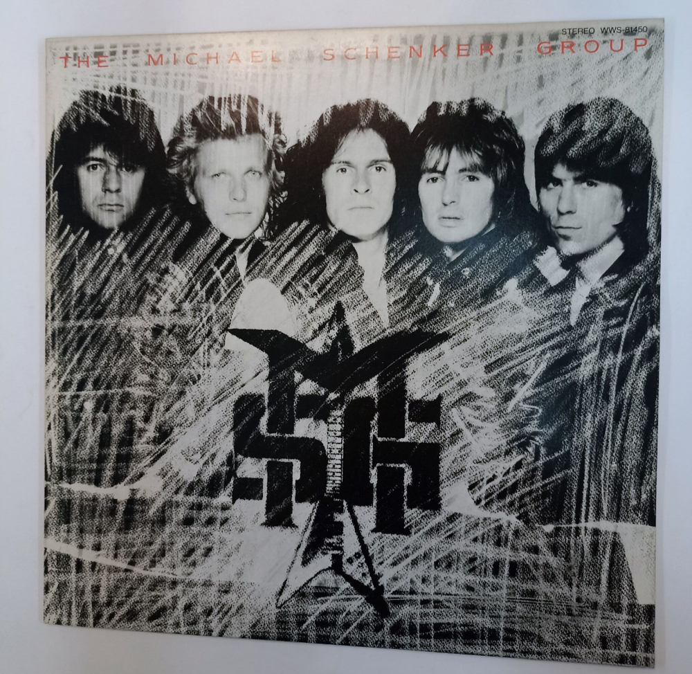 Винтажная виниловая пластинка LP The Michael Schenker Group MSG (Japan 1981)