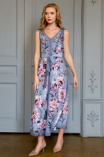 Dress "Aphrodite. Peonies (A. Ostrovskaya)"