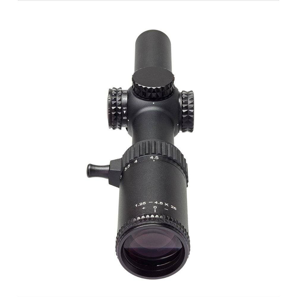 Оптический прицел Veber Wolf 1,25-4,5х26 IR DnD Загонник