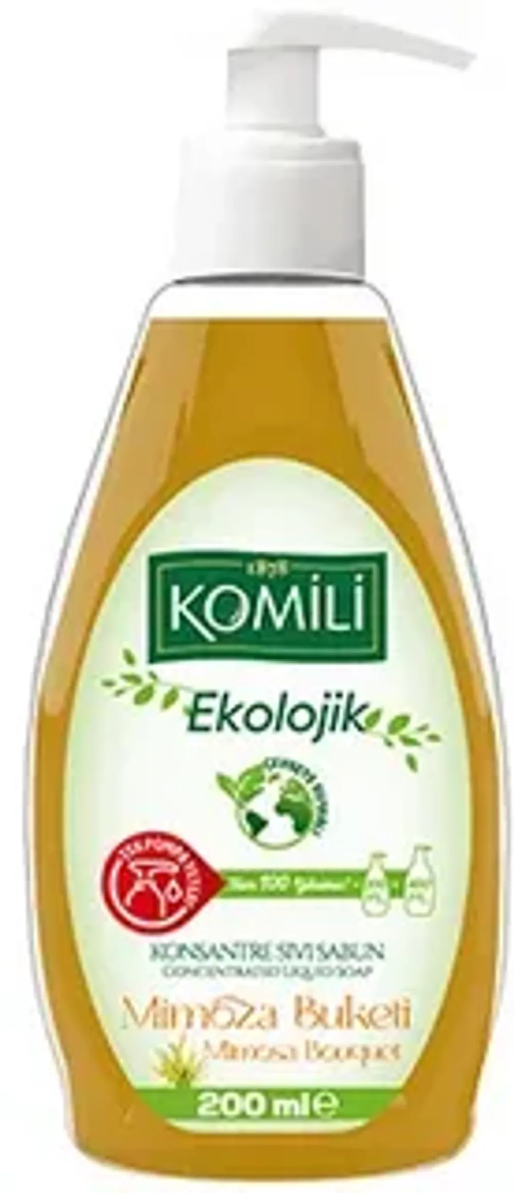 KOMILI концентр. ж.мыло мимоза   1,5 л 1*4