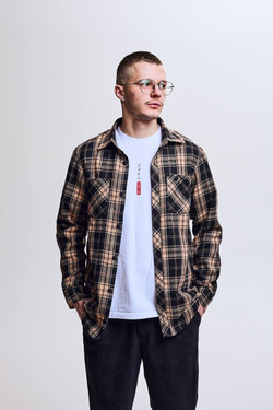 Рубашка BLK CROWN Lumberjack Коричневый