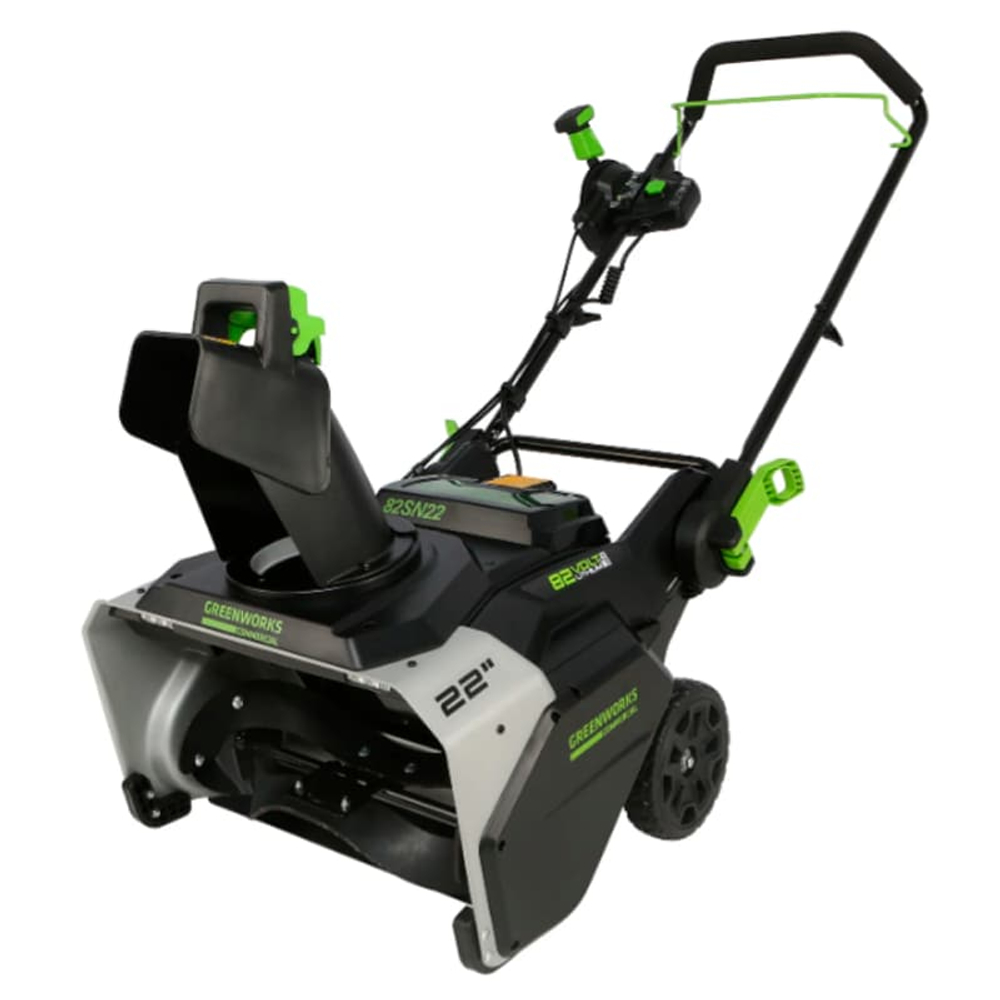 Снегоуборщик аккумуляторный Greenworks Арт. 2603307UH, 82V, 56 см, бесщеточный, c АКБ 8АЧ и ЗУ
