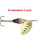 Блесна вертушка CARES, 4, OR, 10 гр 67 мм