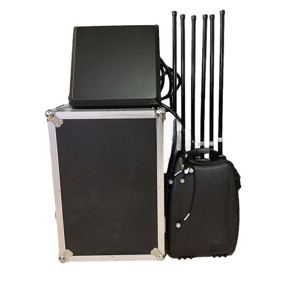 Подавитель птиц CKJ-1704-Mobile 400W 8 канальный мощный блокиратор квадрокоптеров