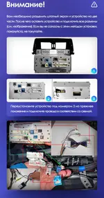Магнитола для Toyota Land Cruiser 100, Lexus LX470 2002-2007 (климат на цветном экране) - Kuberg QLed, Android 13, Быстрейшая, CarPlay, SIM-слот