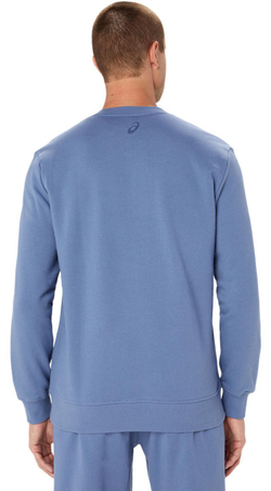 Мужская теннисная кофта Asics Sweat Shirt - небесный