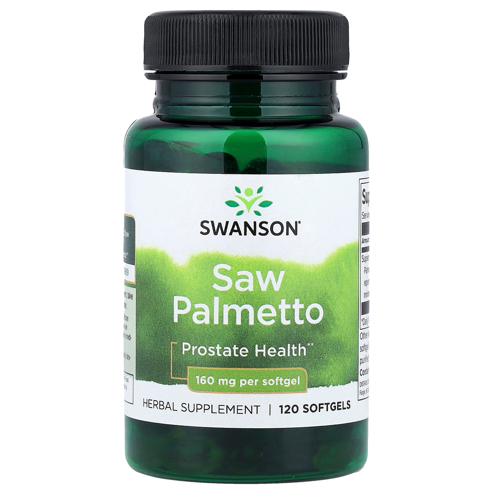Swanson Vitamins, сереноя, 160 мг, 120 капсул