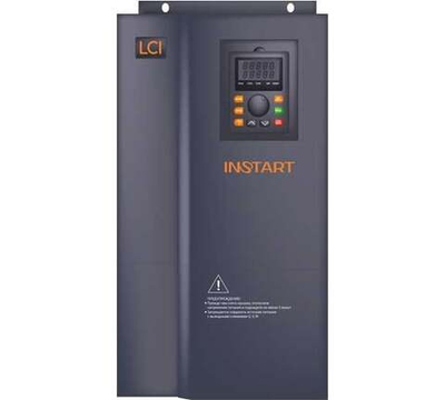 Преобразователь частоты INSTART lci-g200/p220-4+lci-fm 200квт/220квт, 380а/430а, 3ф, 380в, 50гц/60гц, ip20, с панелью управления 00092434