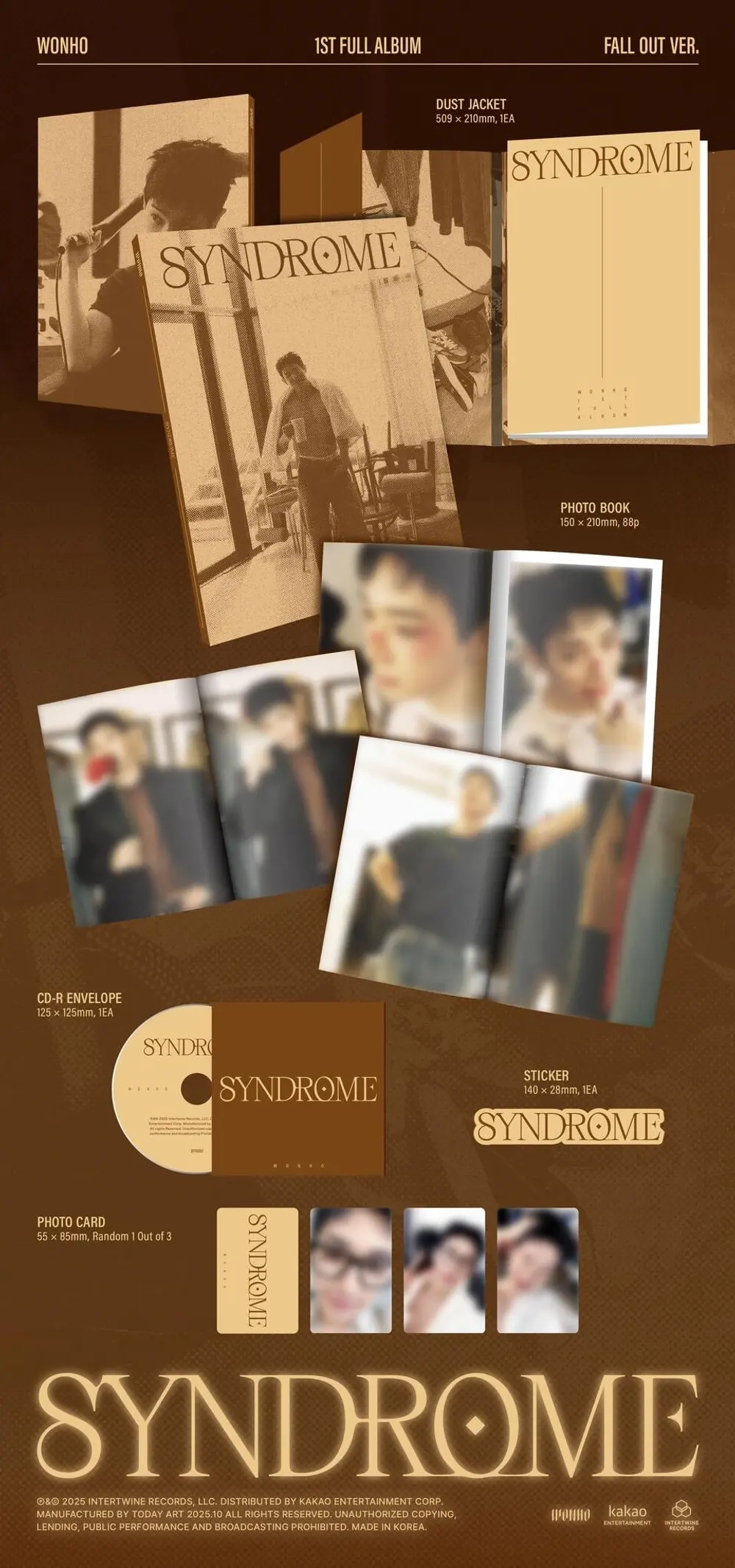 Альбом WONHO - SYNDROME