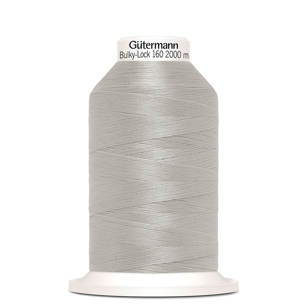 Нить текстурированная Gutermann Bulky-Lock 160 (2000 метров), 5 кат. | 038 св.серый