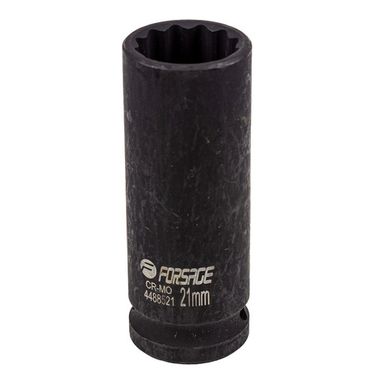 Головка ударная глубокая 21мм (12гр.), 1/2'' Forsage F-4488521