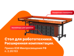 Стол для робототехники. Расширенная комплектация