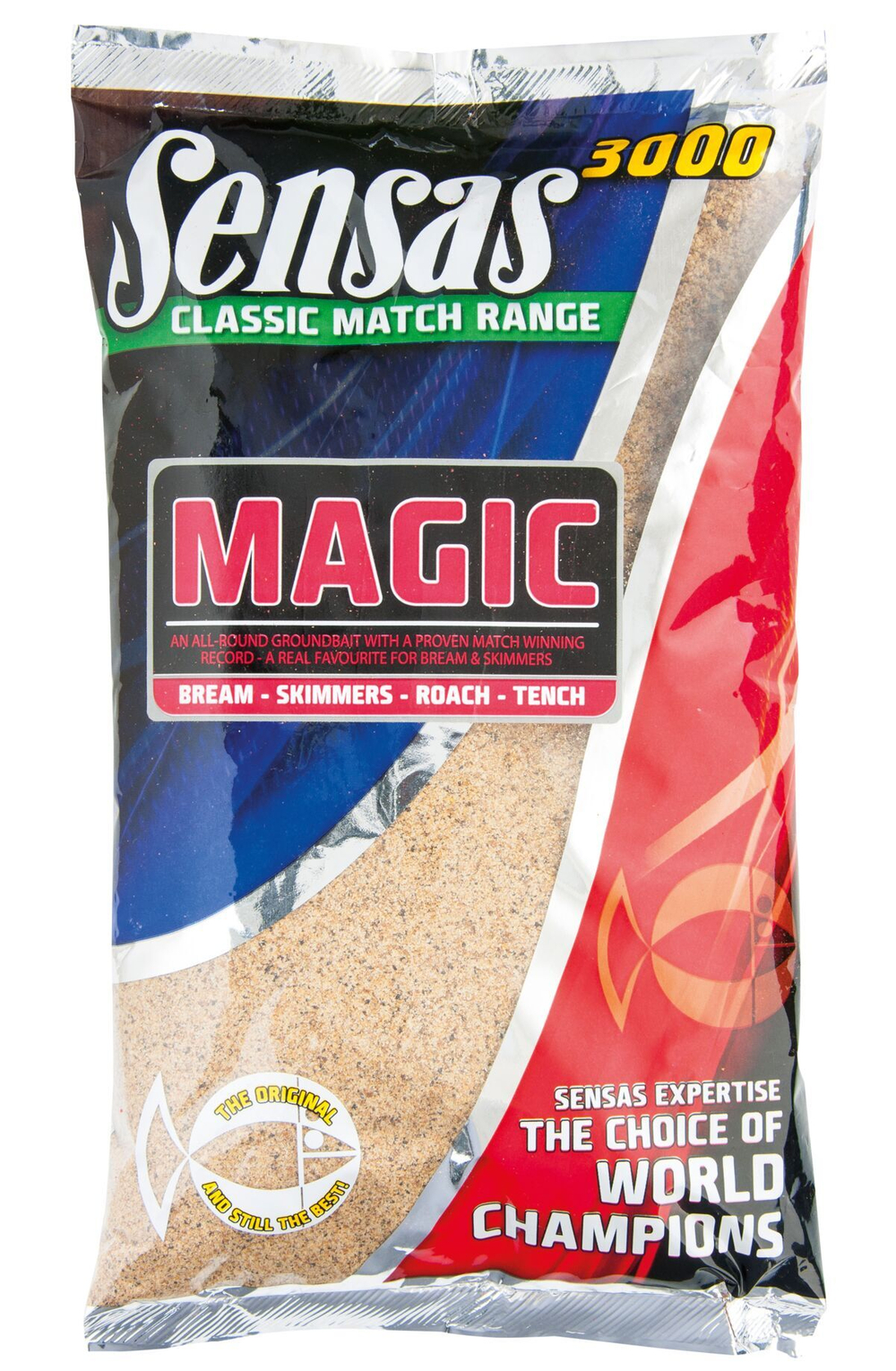 Прикормка Sensas 3000 MAGIC Naturel 1кг