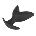Анальная втулка Black Velvets Anchor Plug, черная (Цвет: черный)