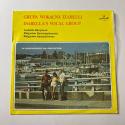 Винтажная виниловая пластинка LP Grupa Wokalna Izabelli W Kawiarence Na Przystani (Польша 1979)