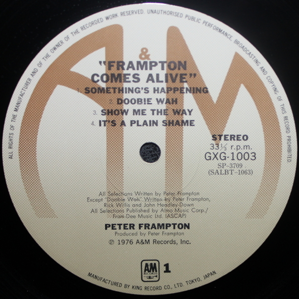 Peter Frampton / Frampton Comes Alive! (2LP)