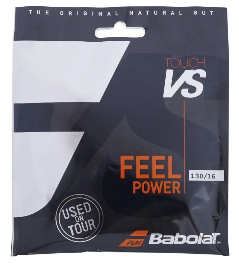 Струны теннисные Babolat VS Touch Half Set (6 m) - natural