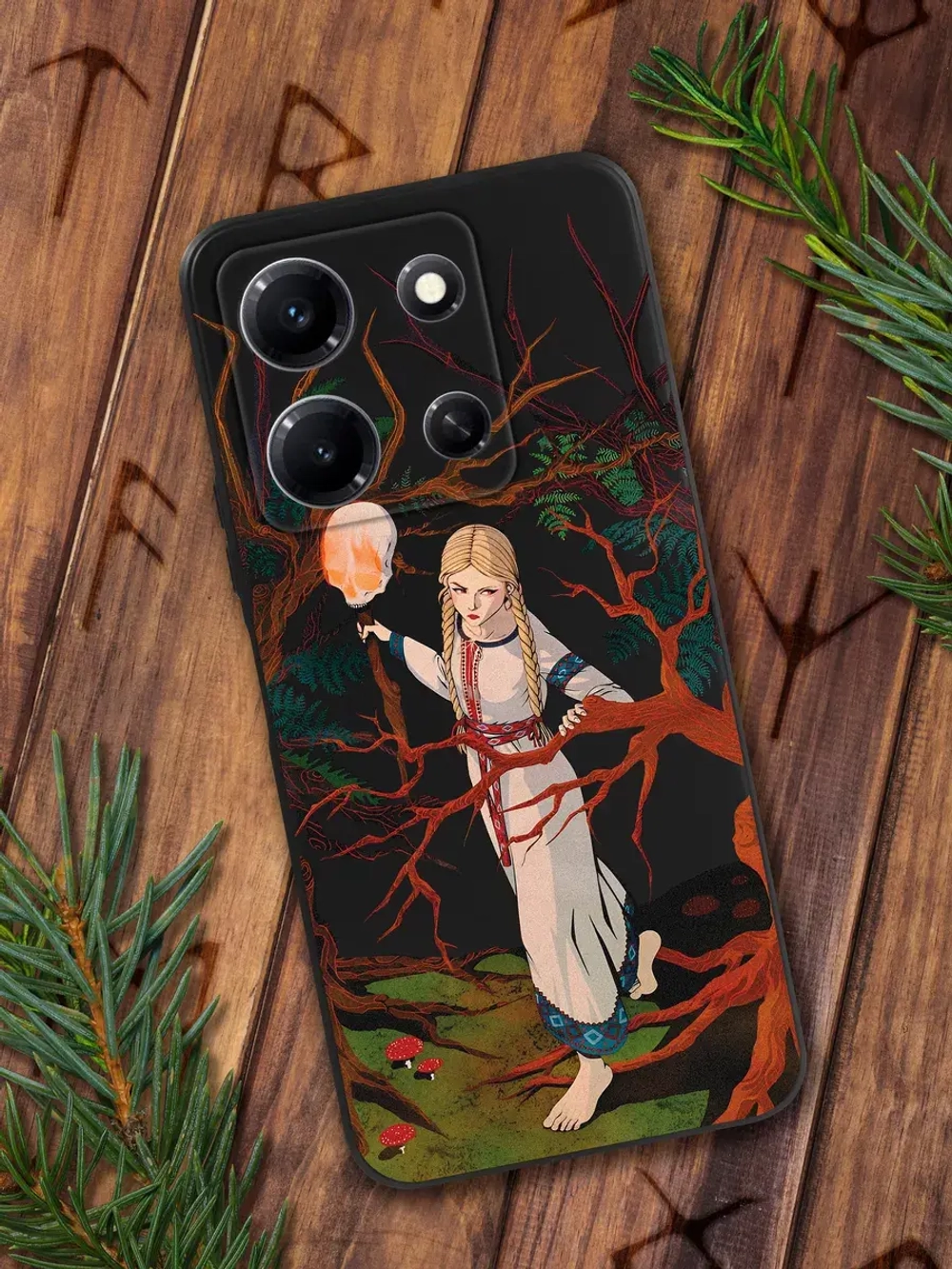 Чехол на Infinix NOTE 30i с принтом