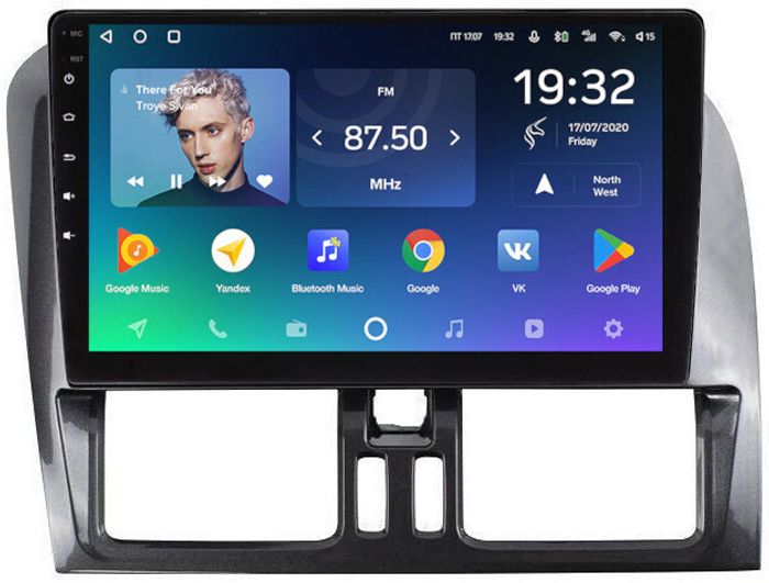 Магнитола для Volvo XC60 2008-2013 - Teyes CC2 PLUS монитор 9" QLED, Android 10, Быстрая, SIM-слот