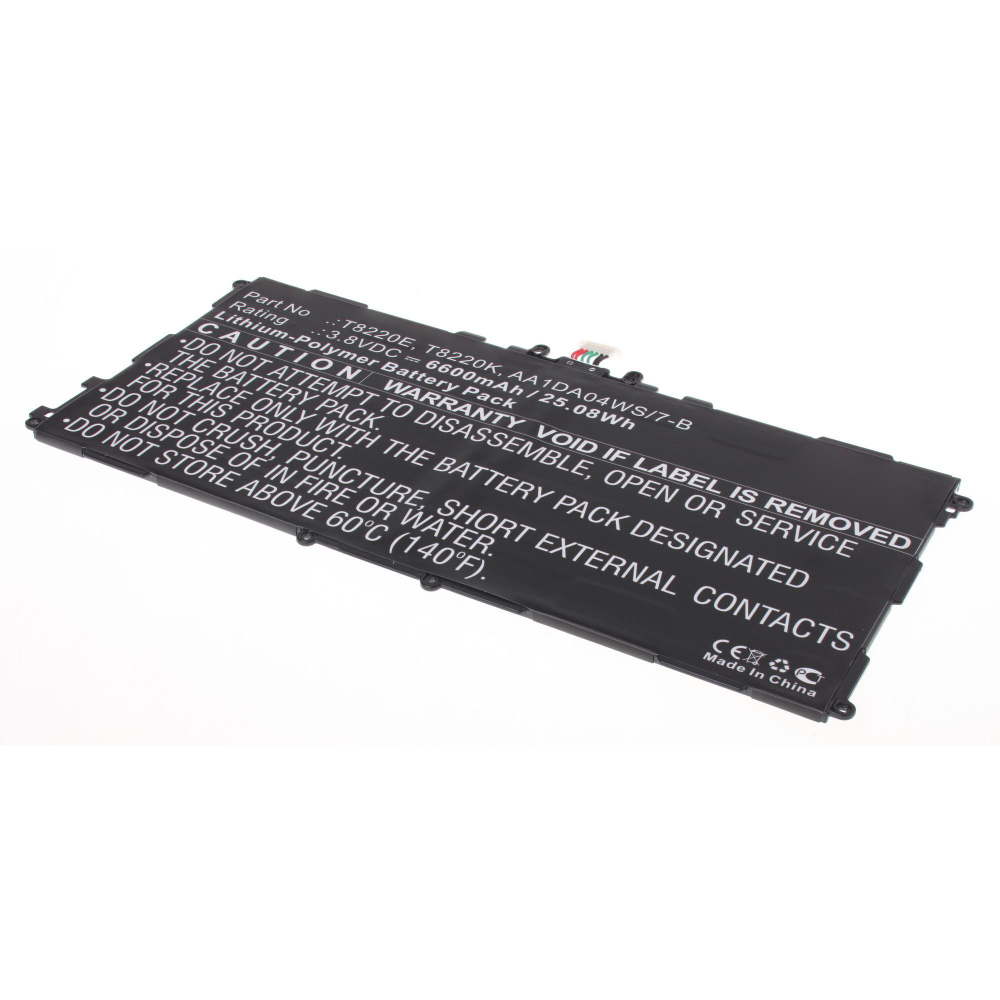 Аккумулятор iBatt 6600mAh, для Galaxy Note 10.1 SM-P600 SM-P601 Tab Pro T520 T8220E CS-SGP600SL P11G2J-01-S01 AA1DA04WS/7-B AA1DA2WS/7-B