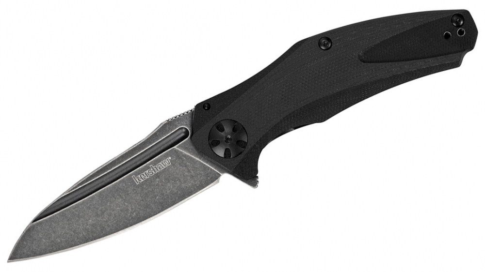 Складной нож Kershaw 7007BLKBW Natrix, полуавтомат