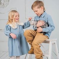 Брюки вельветовые "Миндаль"