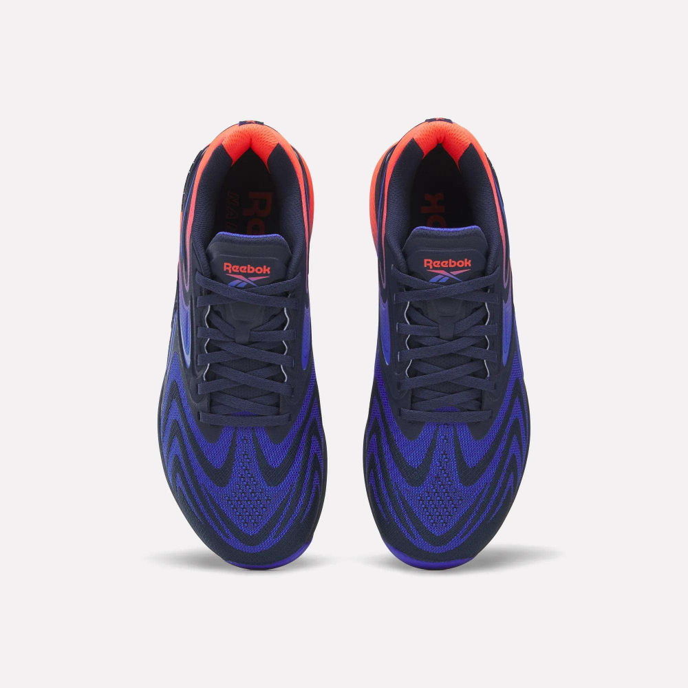 Кроссовки Reebok Nano X5 EDGE (Фиолетово-Оранжевые)