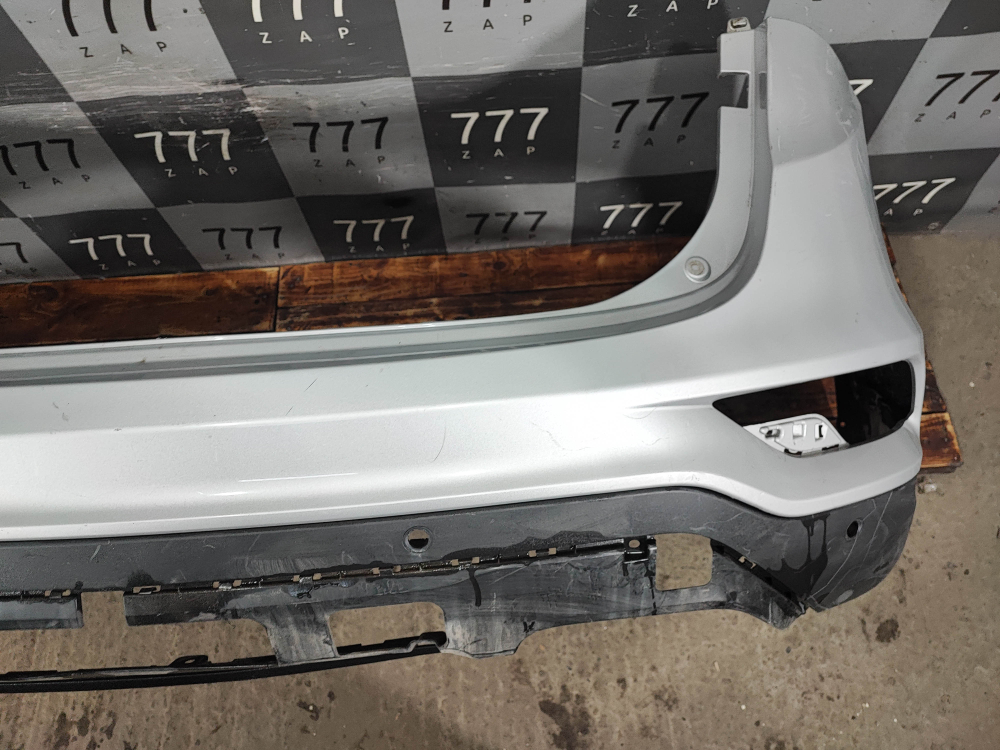 Бампер задний + юбка заднего бампера Hyundai Santa Fe 3 (DM) 15-19 Б/У Оригинал 866112W500